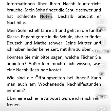 Keine Ahnung